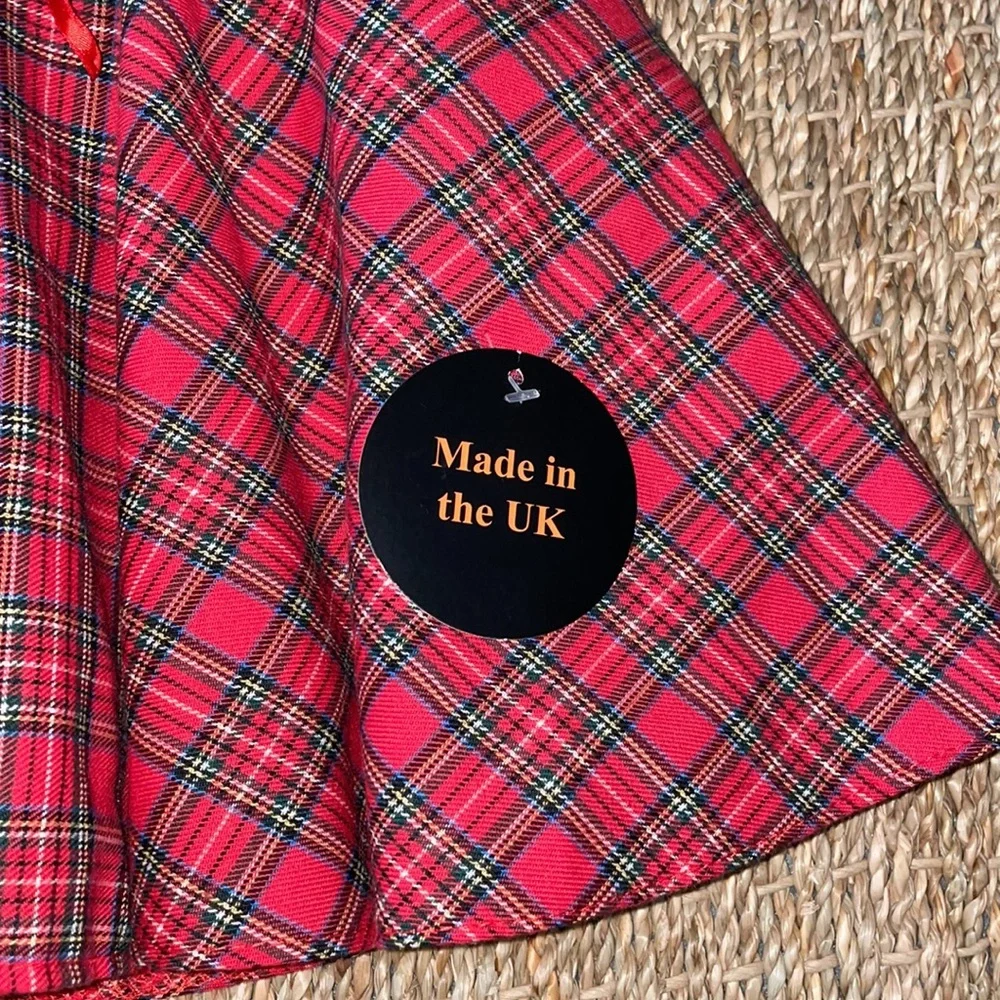 Glen Appin Plaid Baby Dress - Picture 2 of 8
